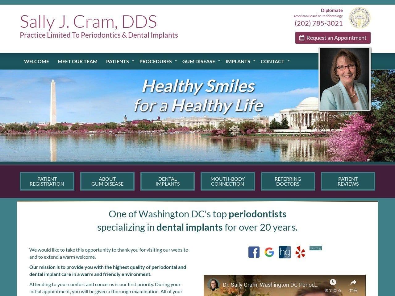 Cram Sally J DDS screenshot