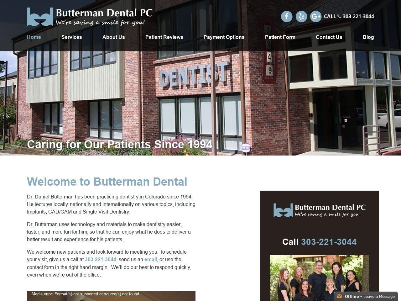 Butterman Dental PC