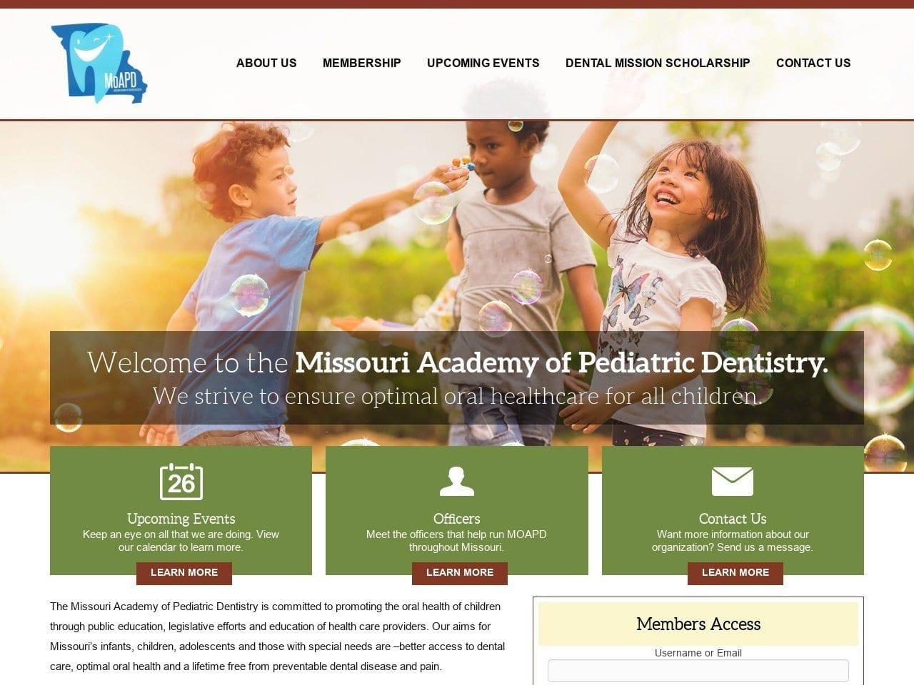 <strong>Missouri Academy of Pediatric Dentistry</strong>