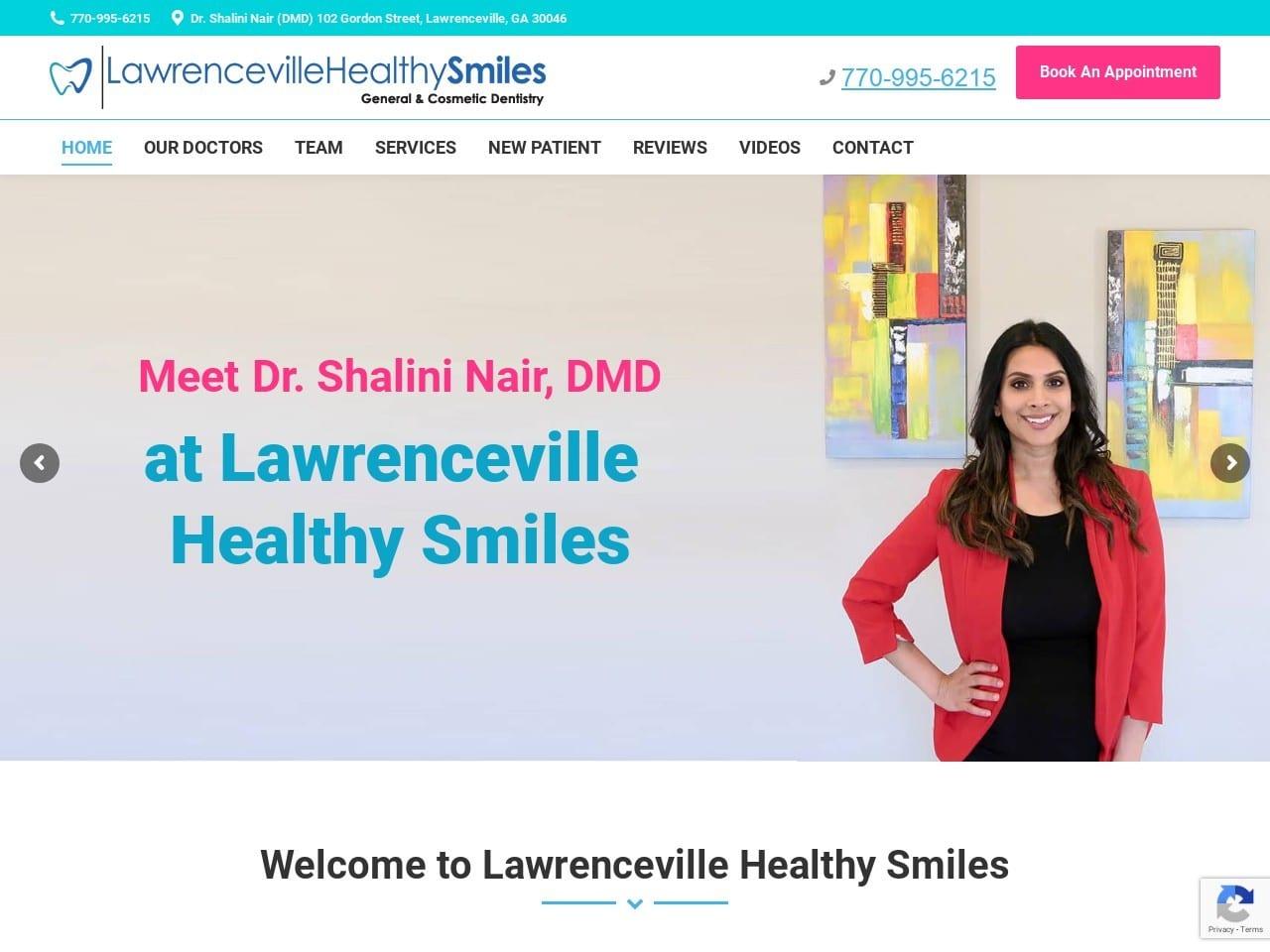 Dr. Shalini Nair, DMD screenshot