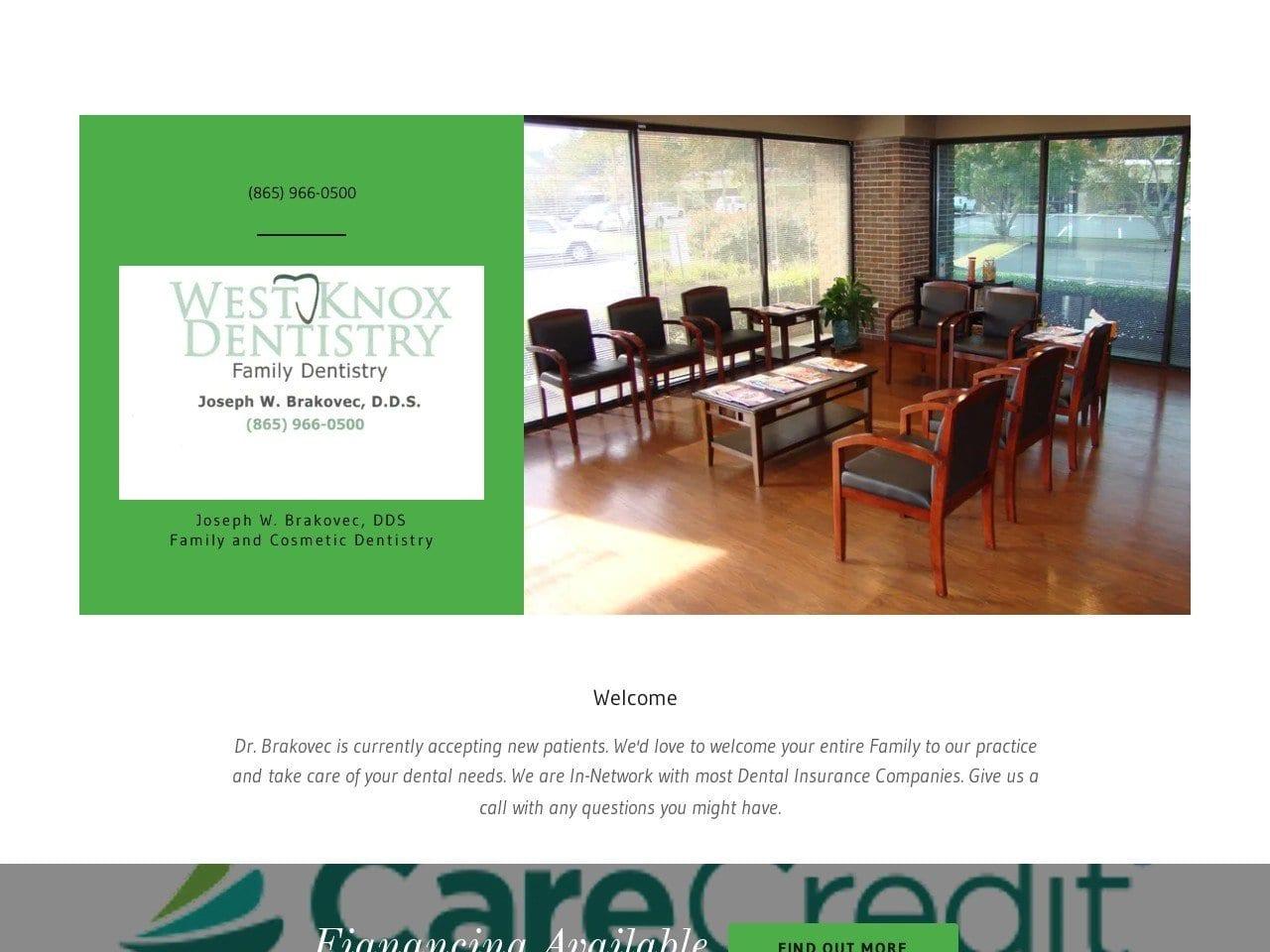 West Knox Dentistry screenshot