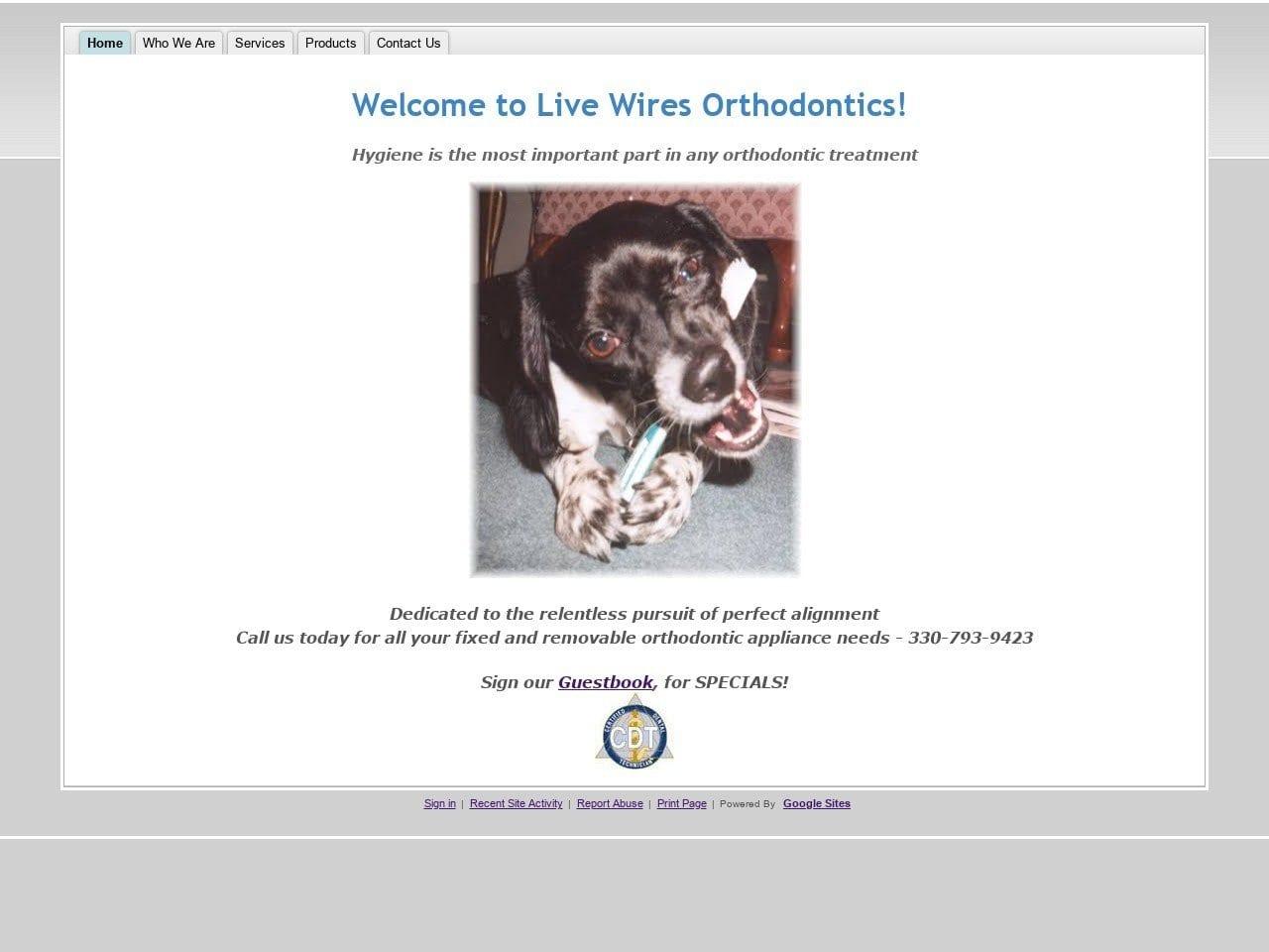 Live Wires Orthodontics screenshot