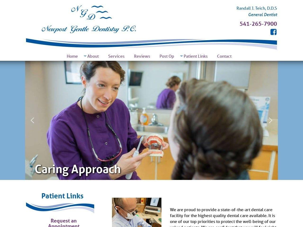Newport Gentle Dentistry screenshot