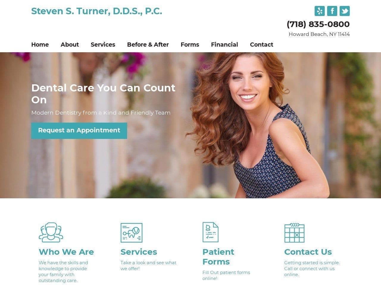 Steven S. Turner DDSPC screenshot