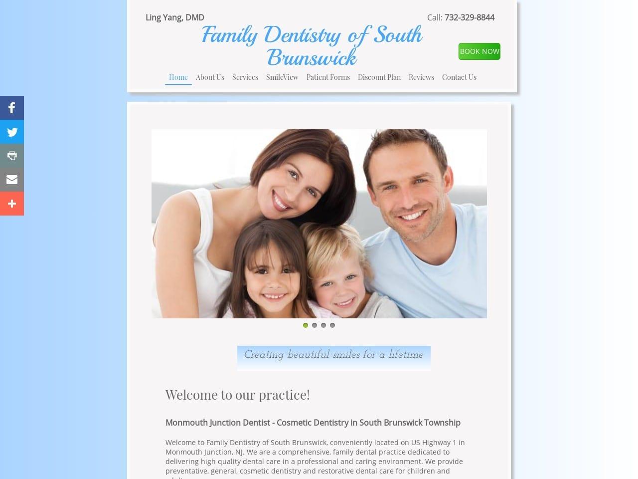 Family Dentistry of South Brunswick screenshot