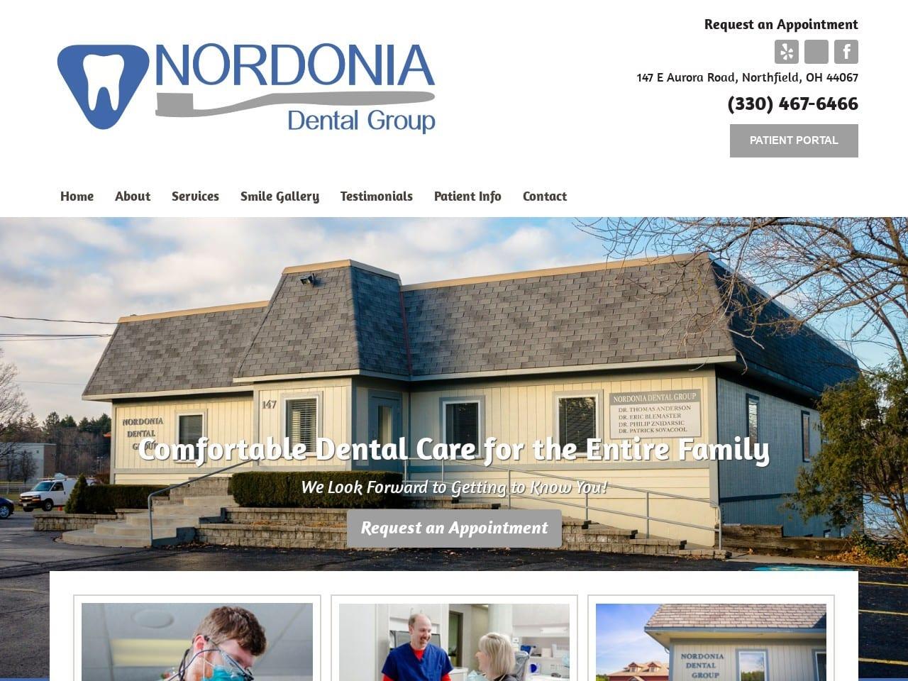 Nordonia Dental Group screenshot
