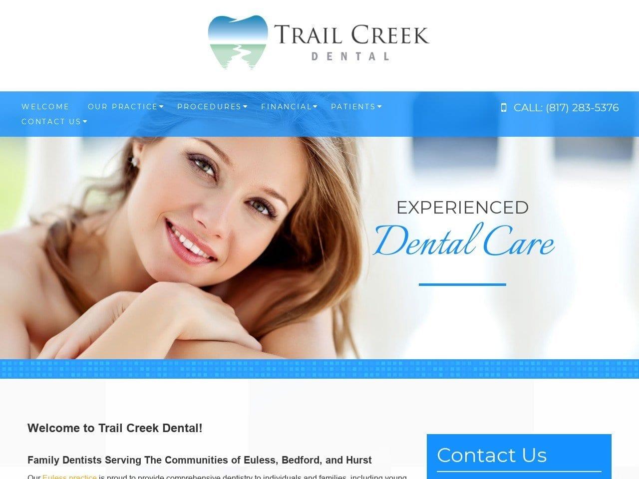 Trail Creek Dental Hinson Douglas A DDS screenshot