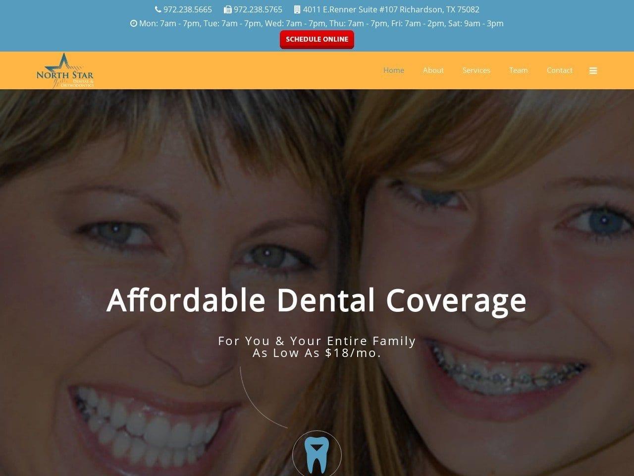 North Star Dental screenshot