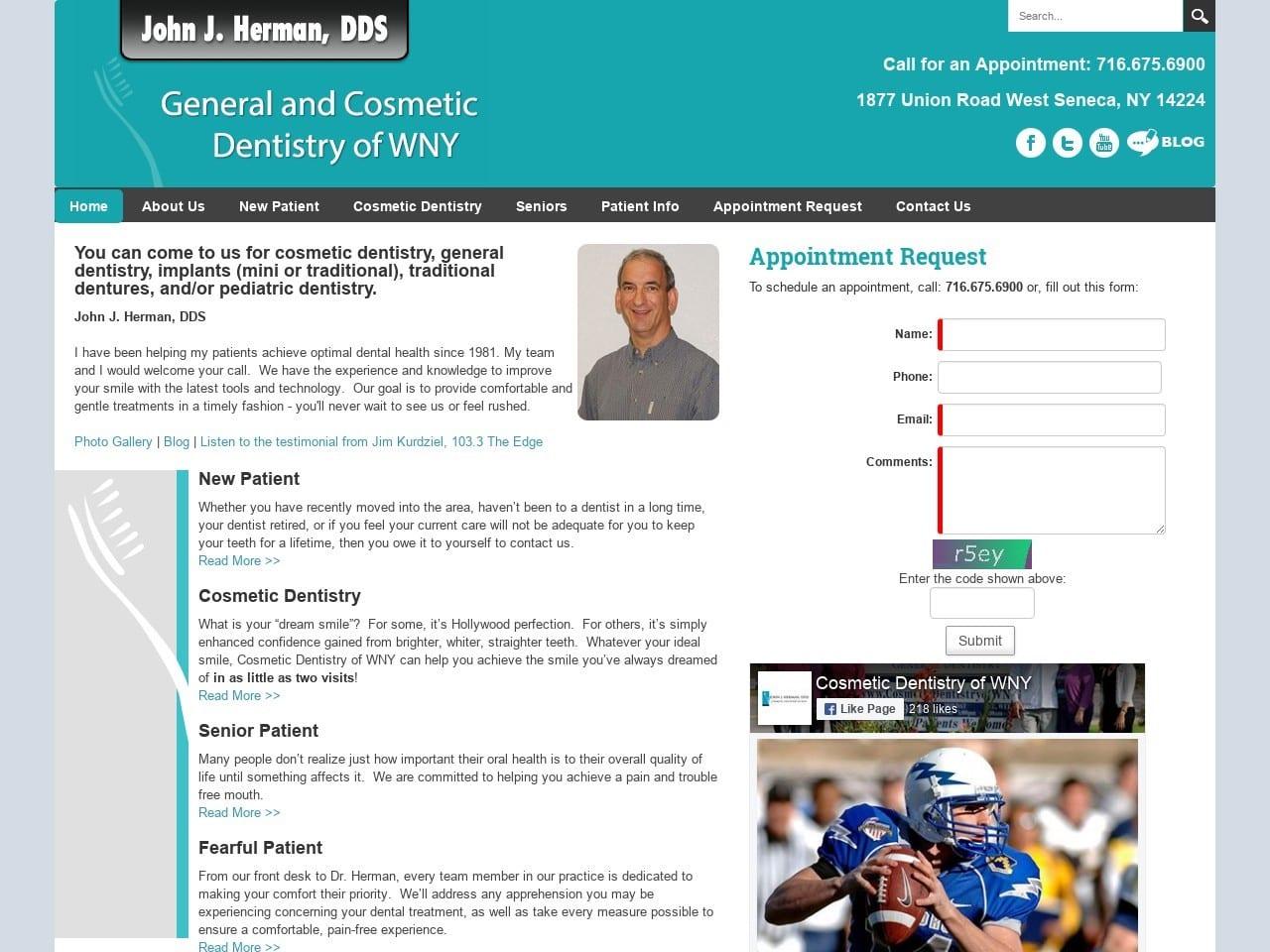 Herman John J DDS screenshot