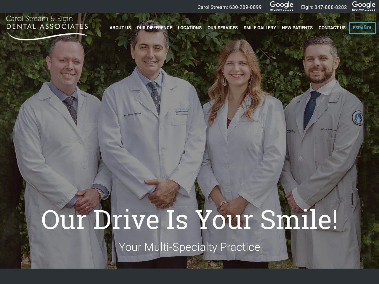 Elgin Dental Associates screenshot