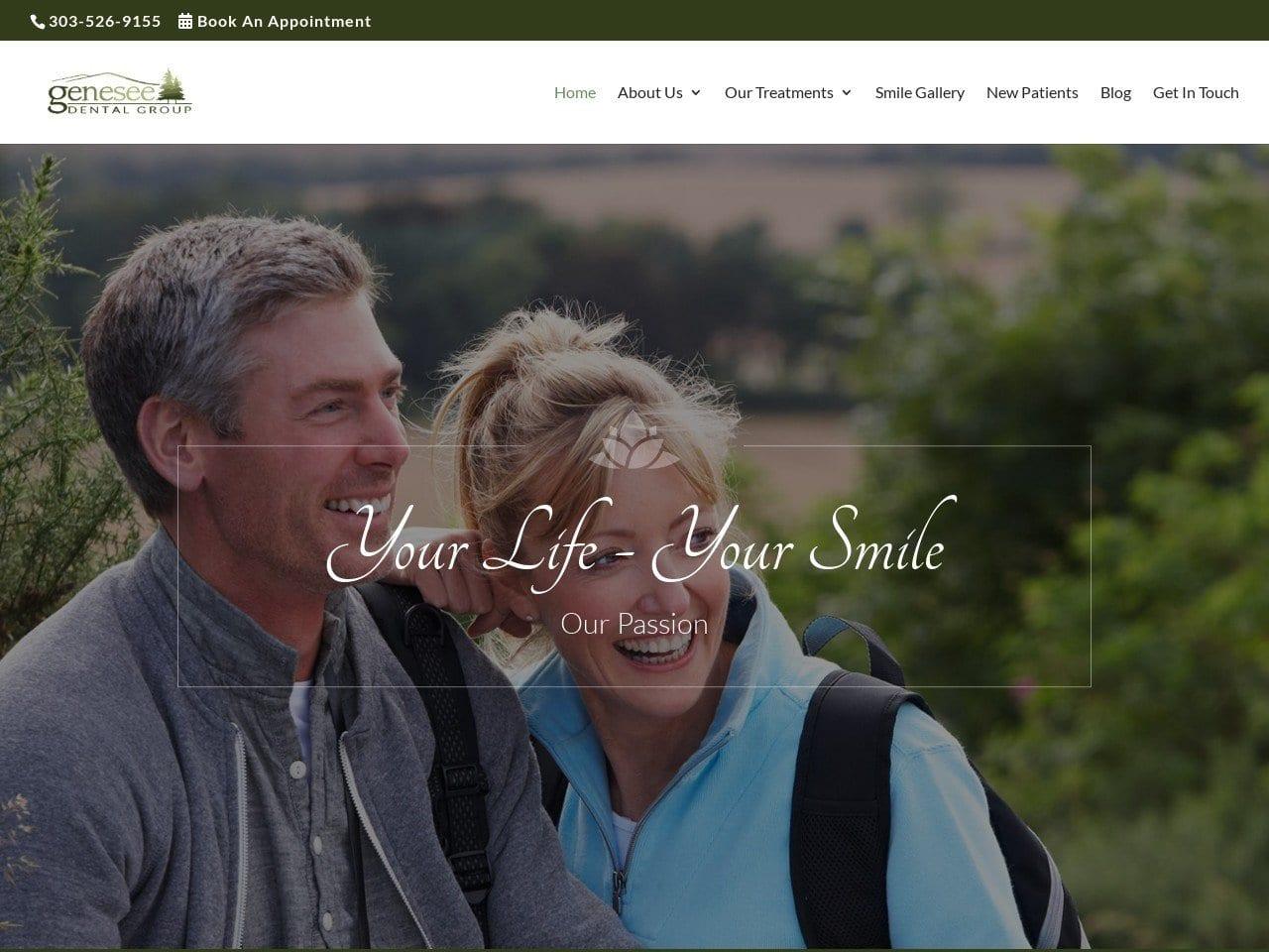 Genesee Dental Group screenshot