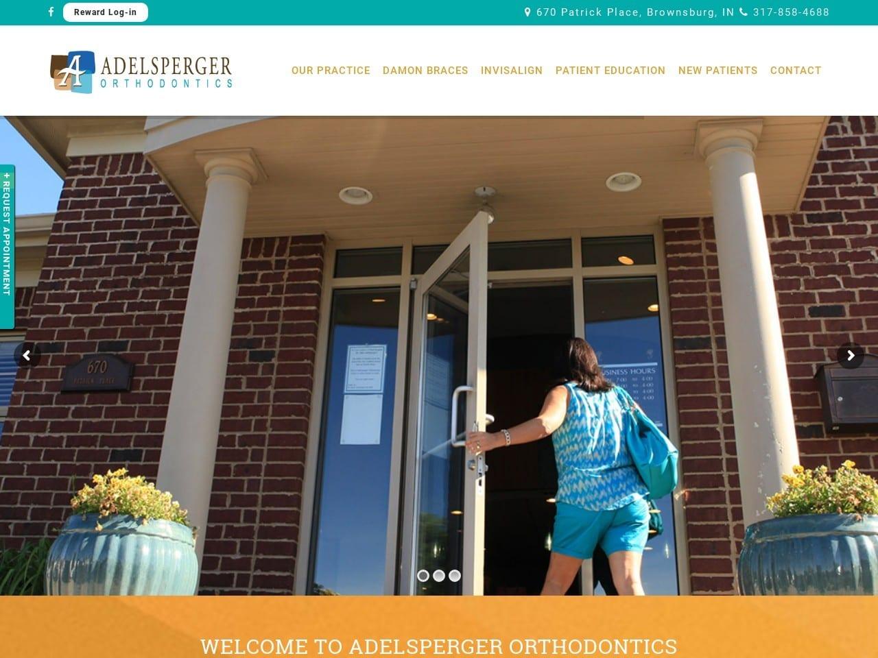 Adelsperger Orthodontics LLC screenshot