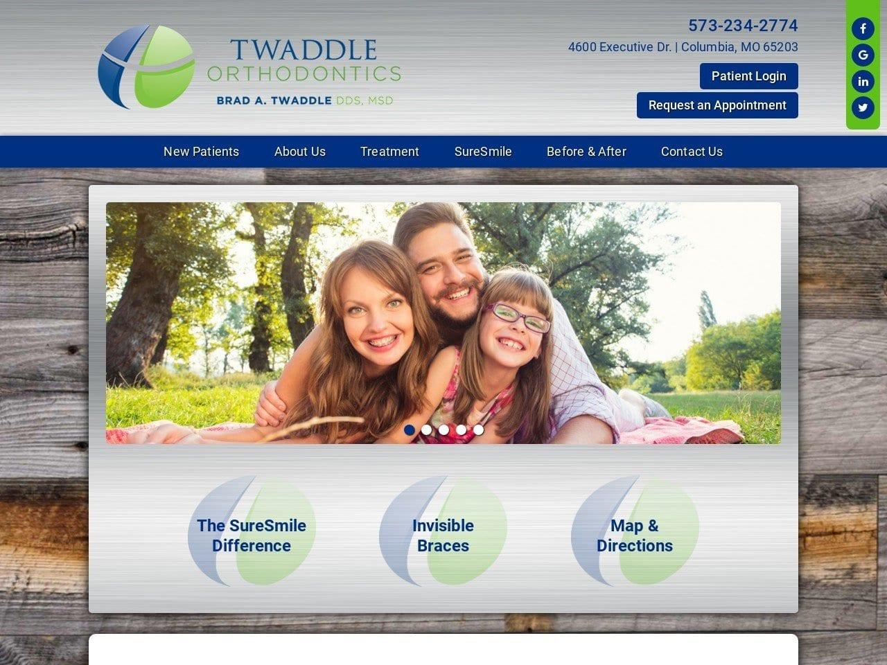 Twaddle Orthodontics Brad Twaddle DDS MSD