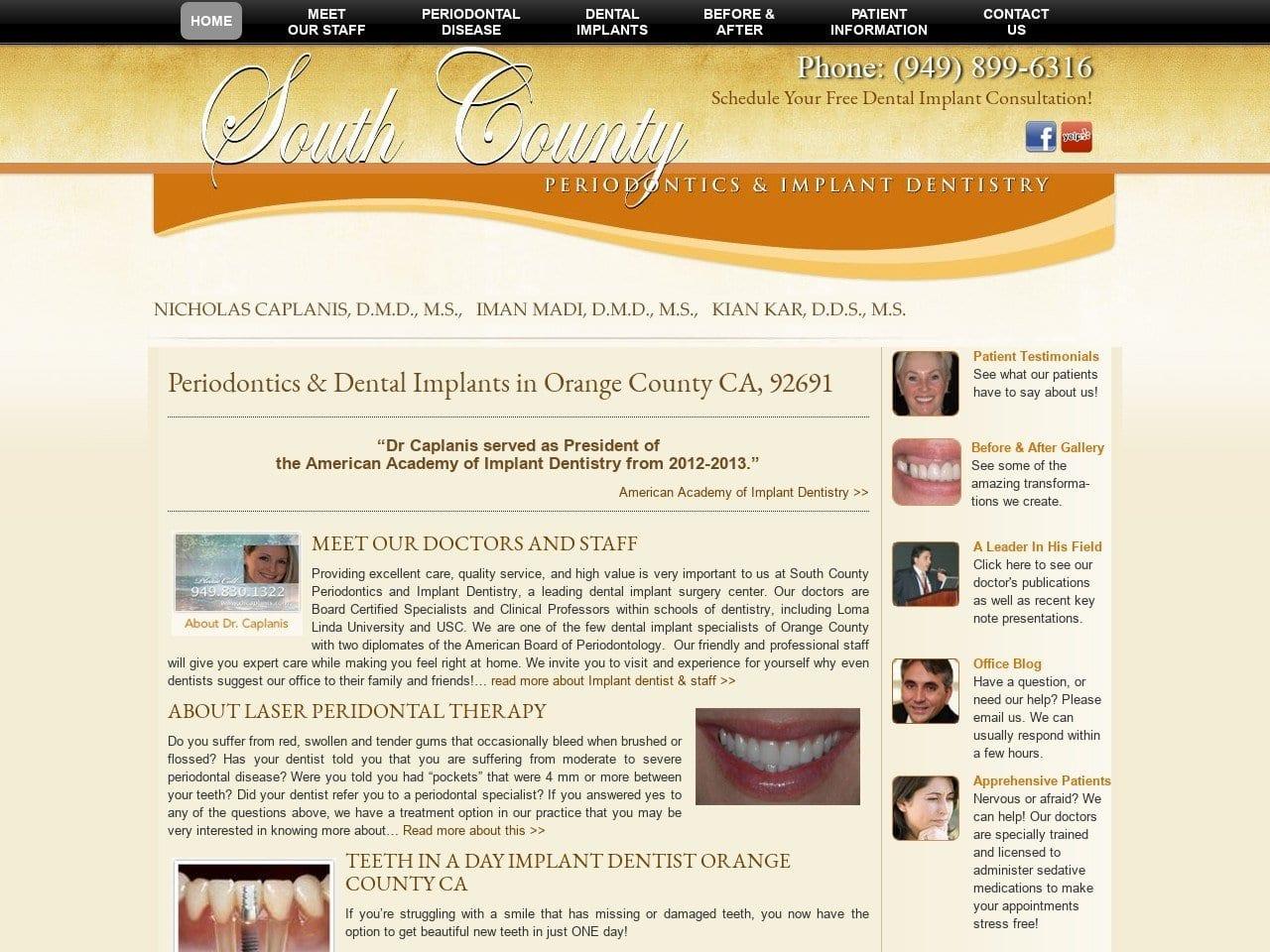 Dr. Nicholas Caplanis DMD