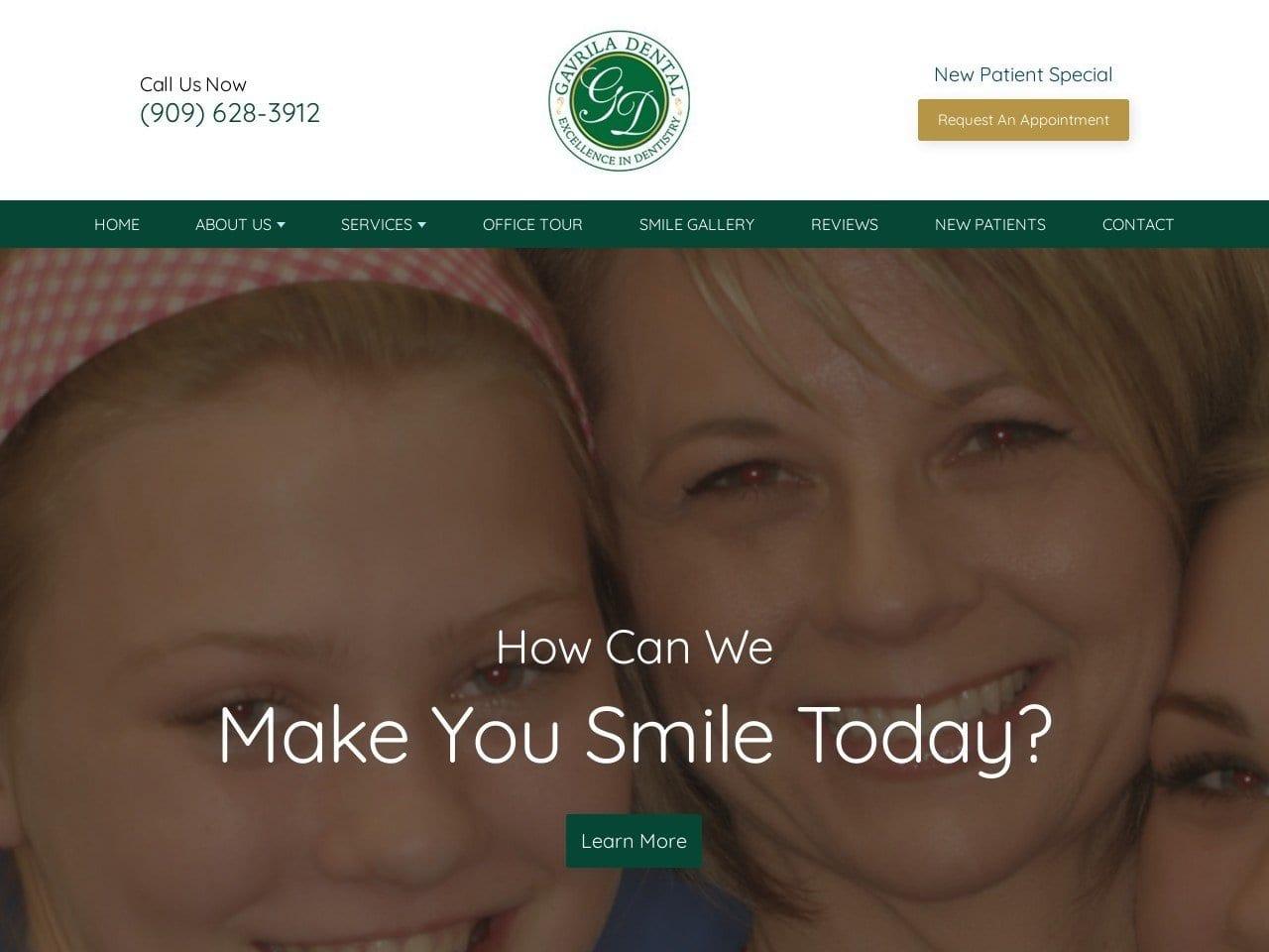 Gavrila Dental screenshot
