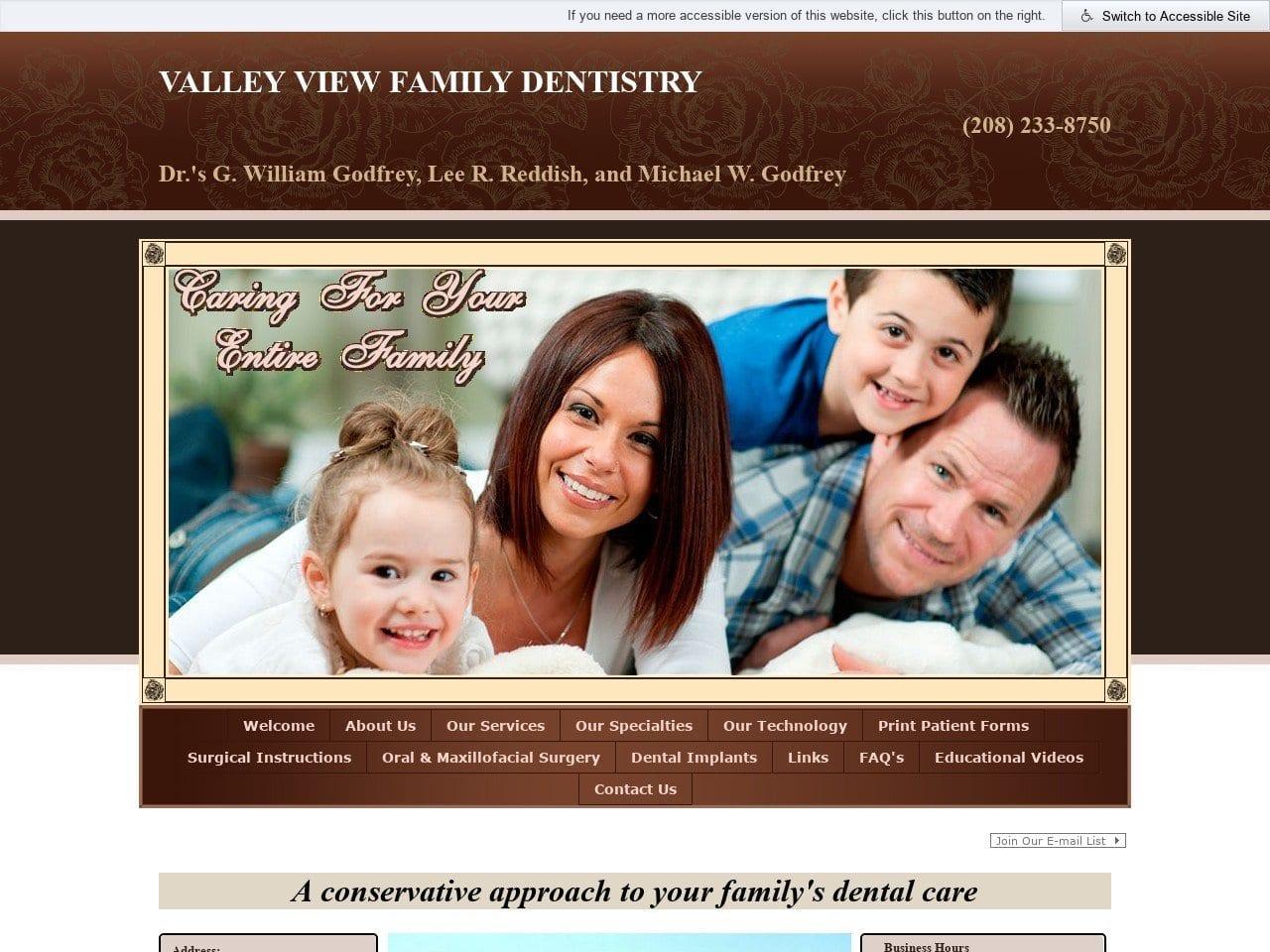 Valley View Family Dentistry Reddish Lee R DDS