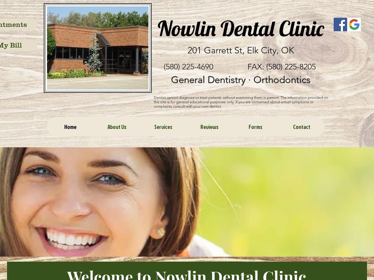 Nowlin Dental Clinic screenshot