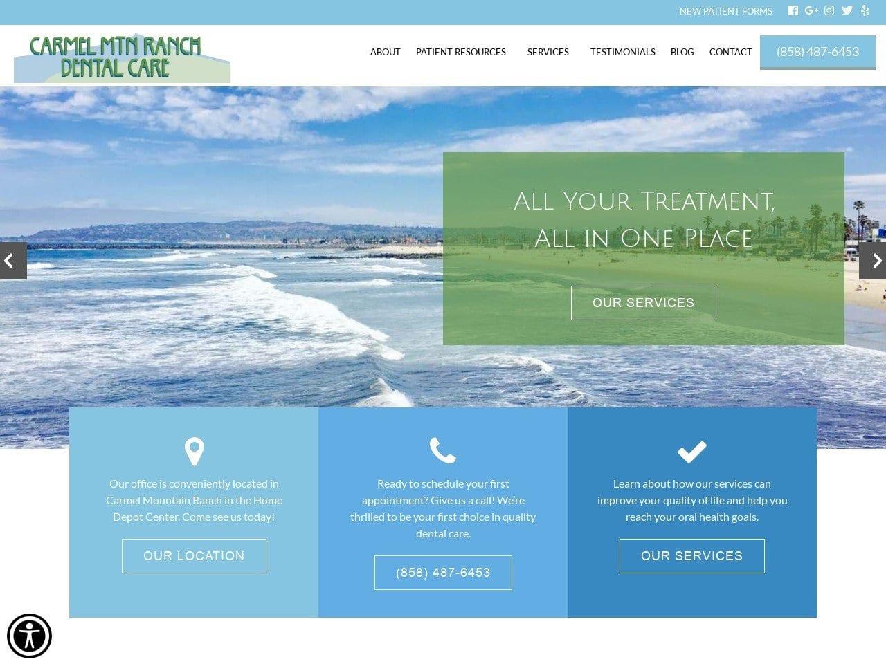 Carmel Mountain Ranch Dental Care screenshot