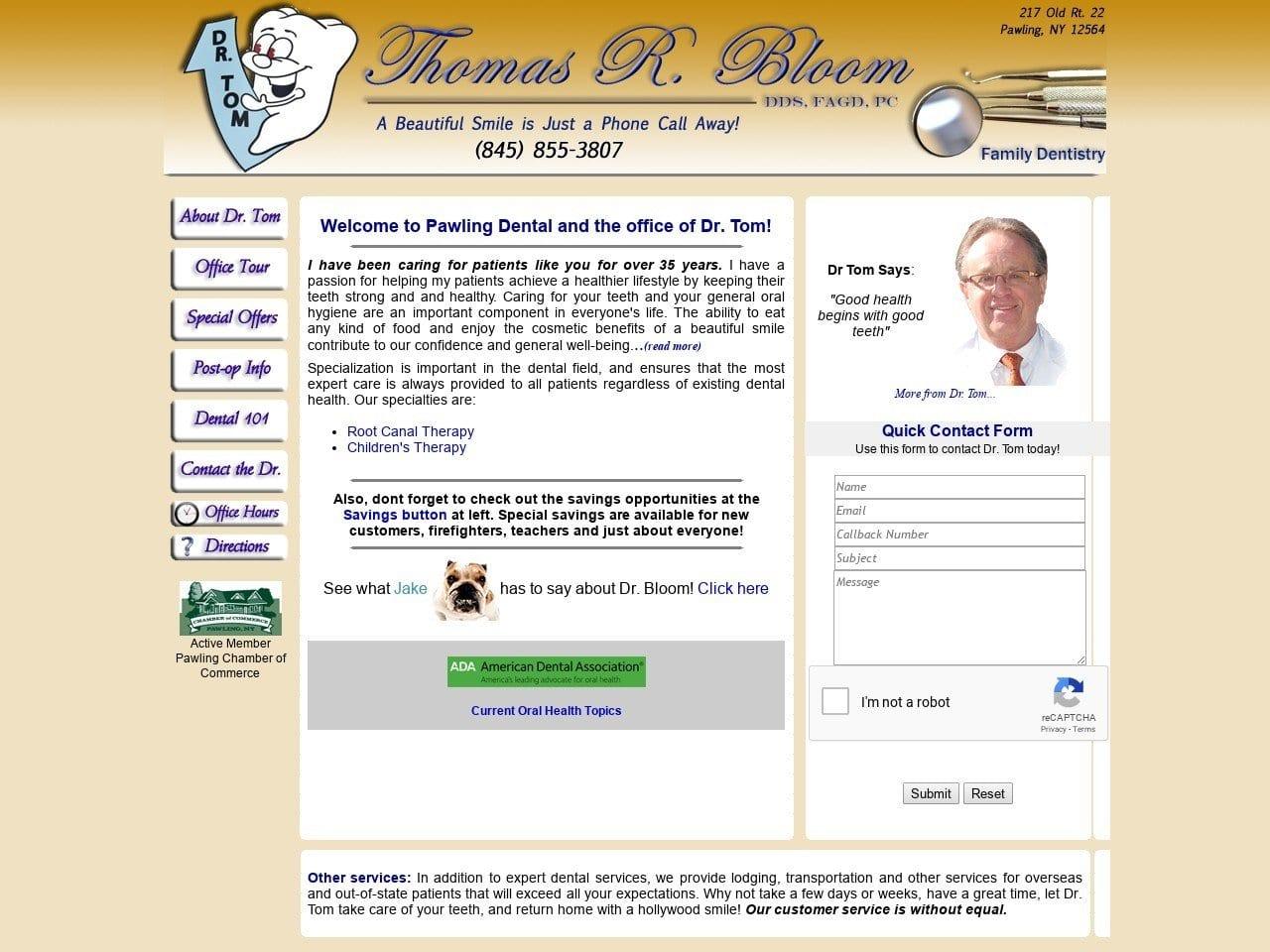 Dr. Thomas Bloom DDS