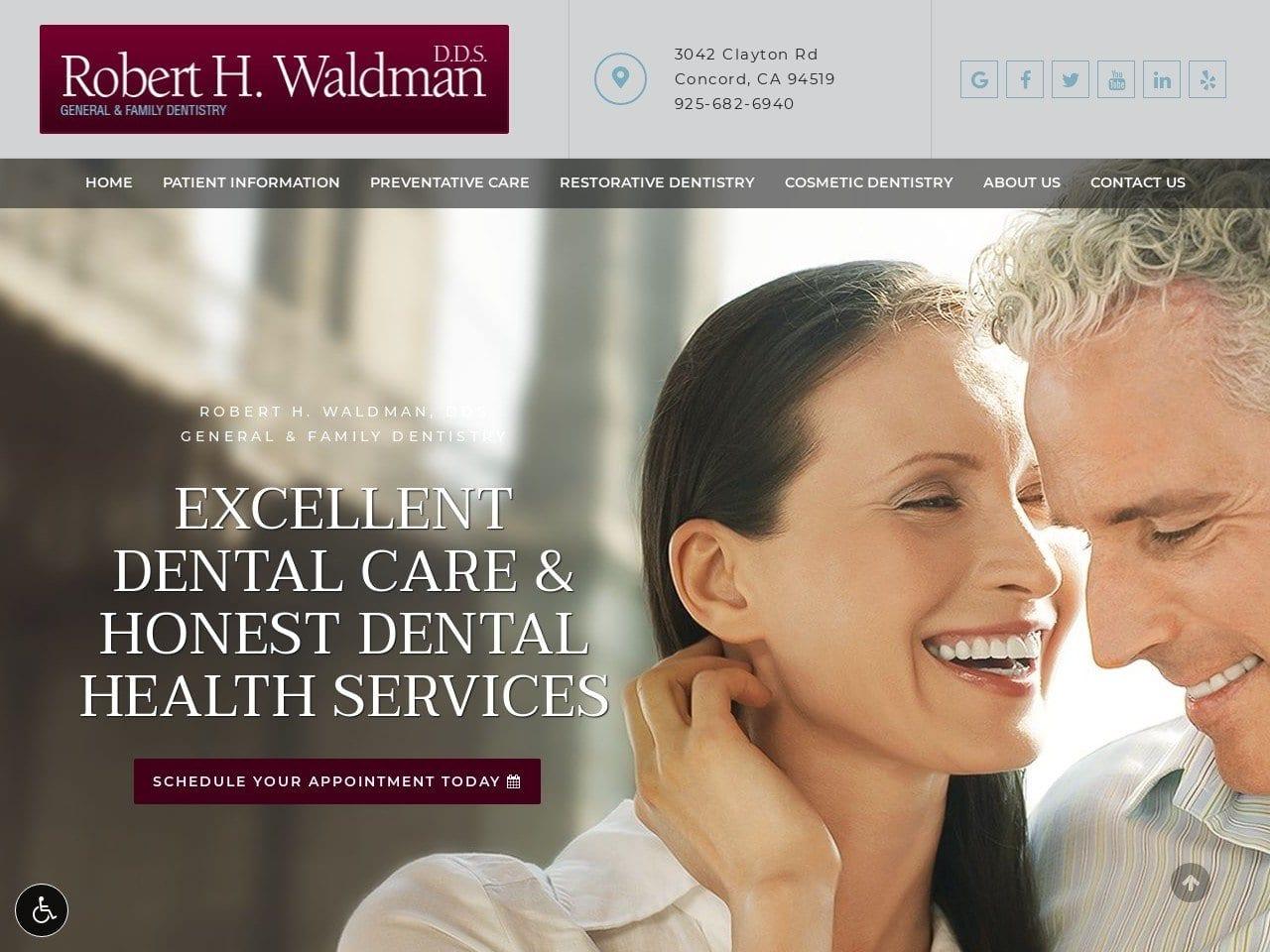 Robert H. Waldman DDS screenshot