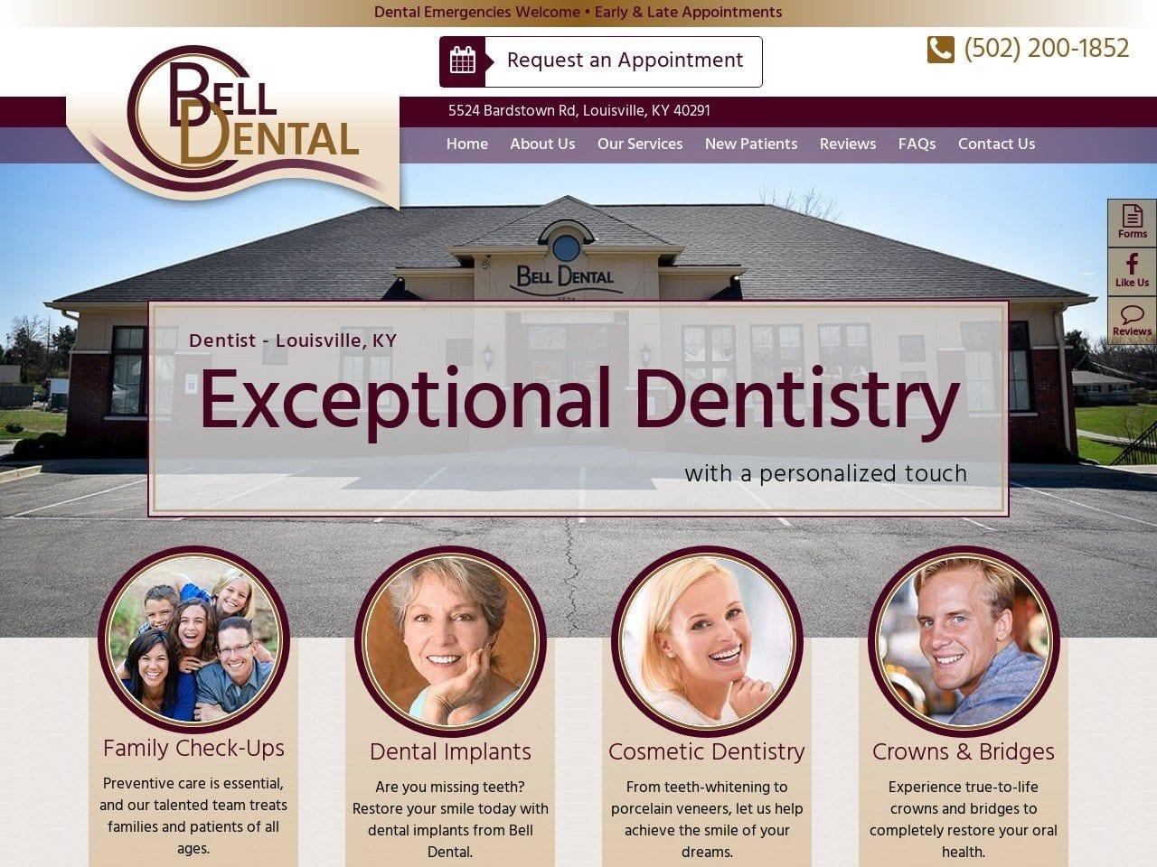 Dr. Kenneth A. Bell DMD screenshot