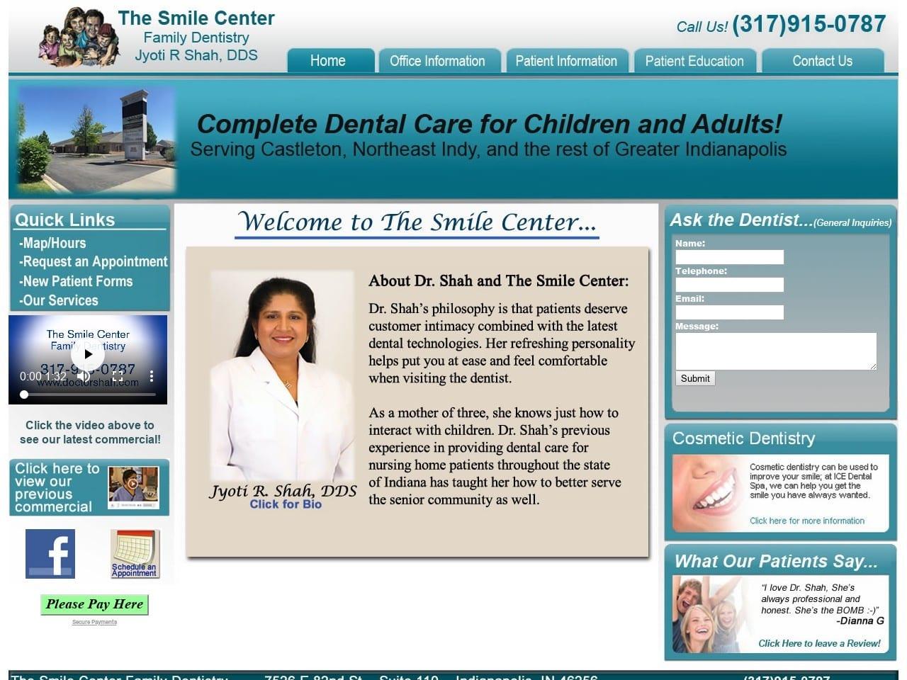 The Smile Center Family Dentistry screenshot