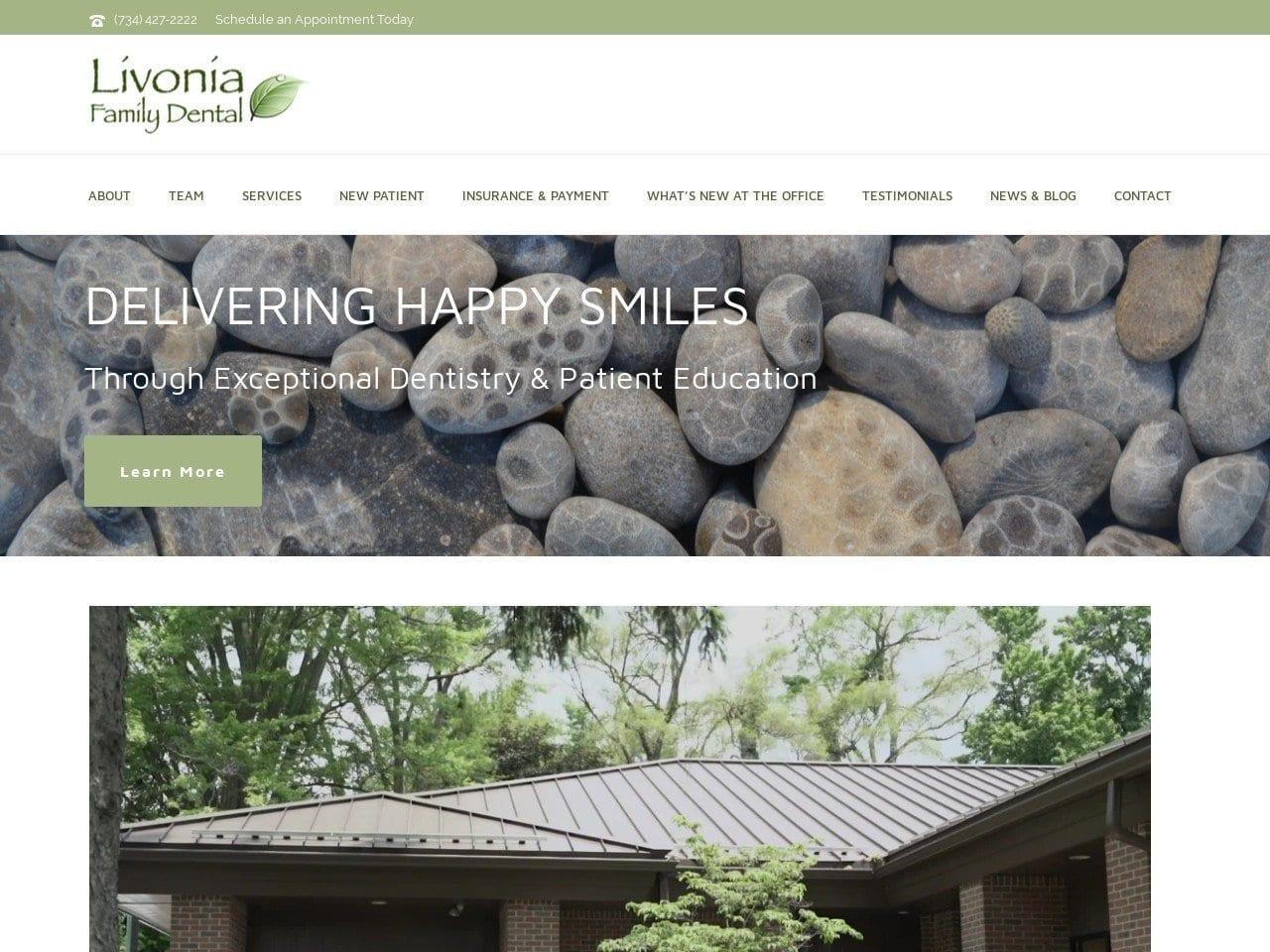 Livonia Family Dental Center screenshot
