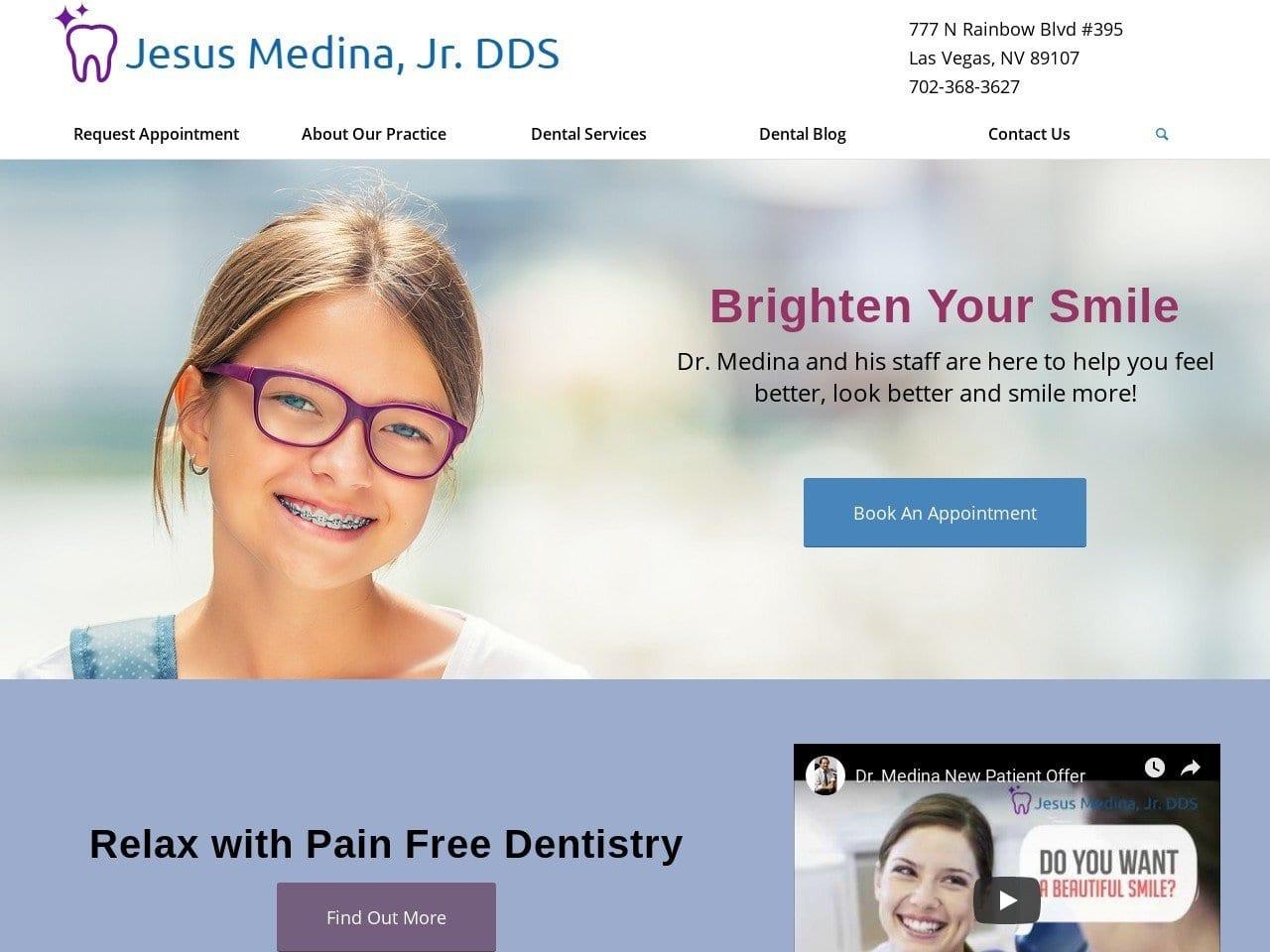 Jesus Medina Jr DDS screenshot