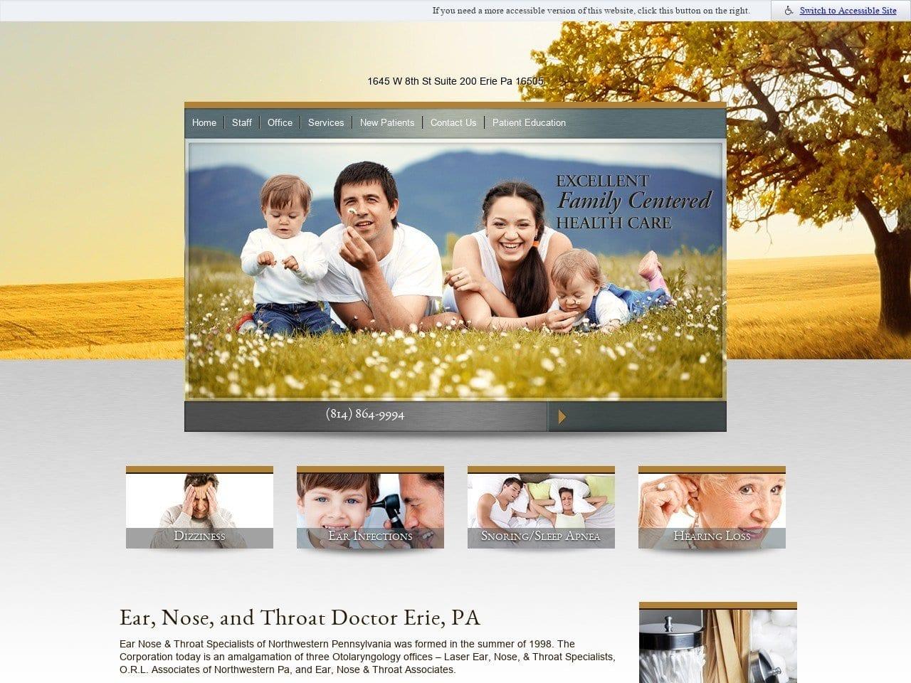 Ear, Nose, & Throat Doctor Erie, PA
