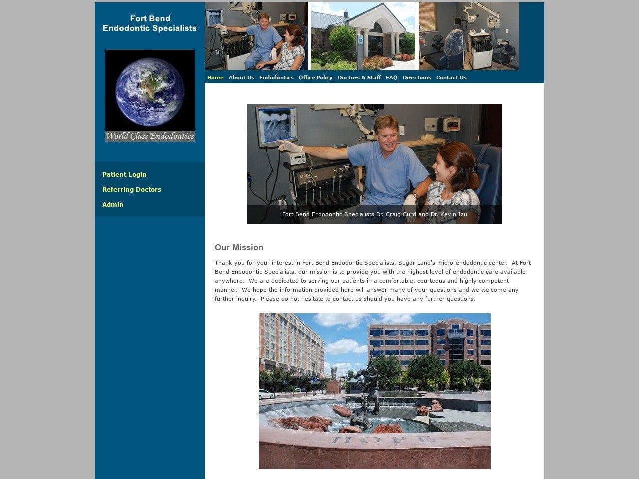 Fort Bend Endodontic Specialists screenshot