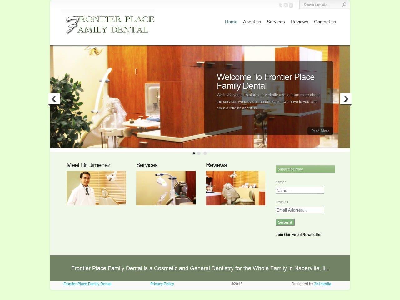 Frontier Place Family Dental screenshot