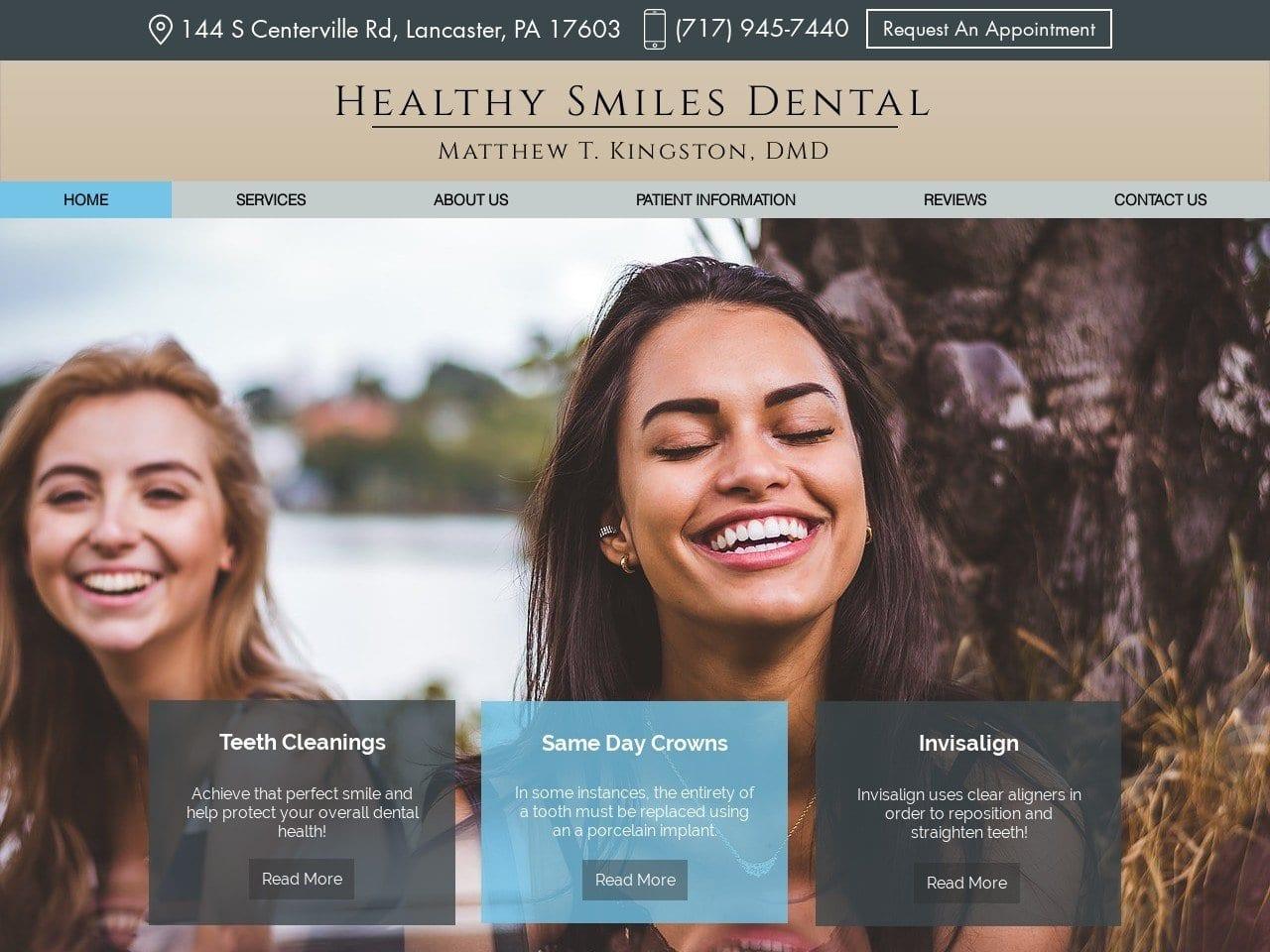 Healthy Smiles Dental screenshot