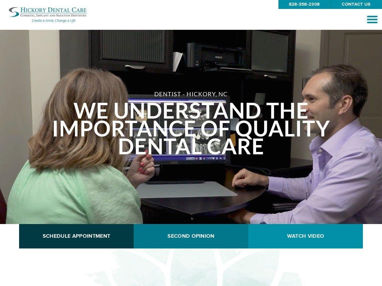 Hickory Dental Care screenshot