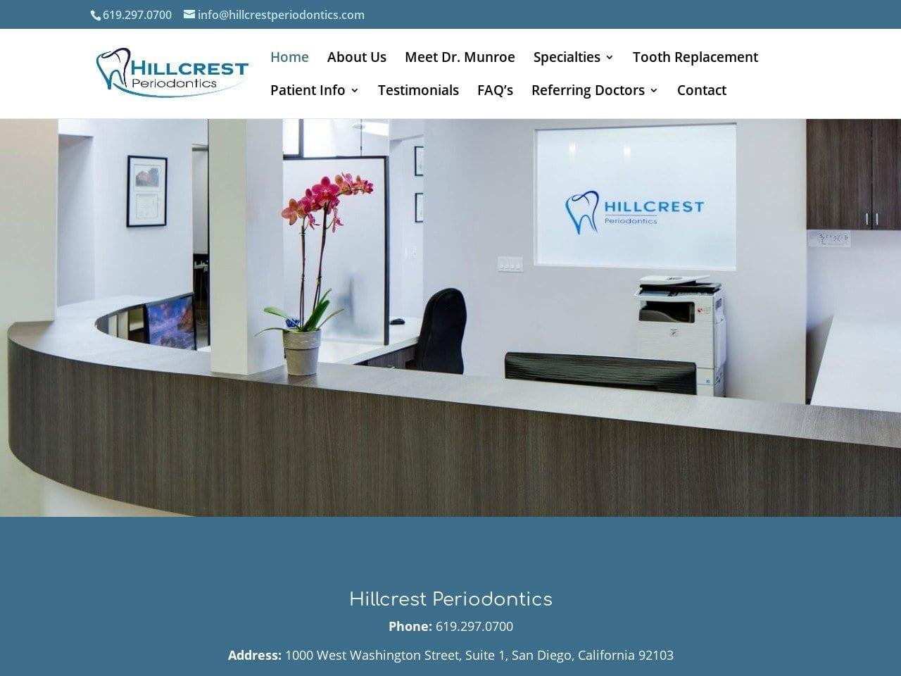 Hillcrest Periodontics screenshot