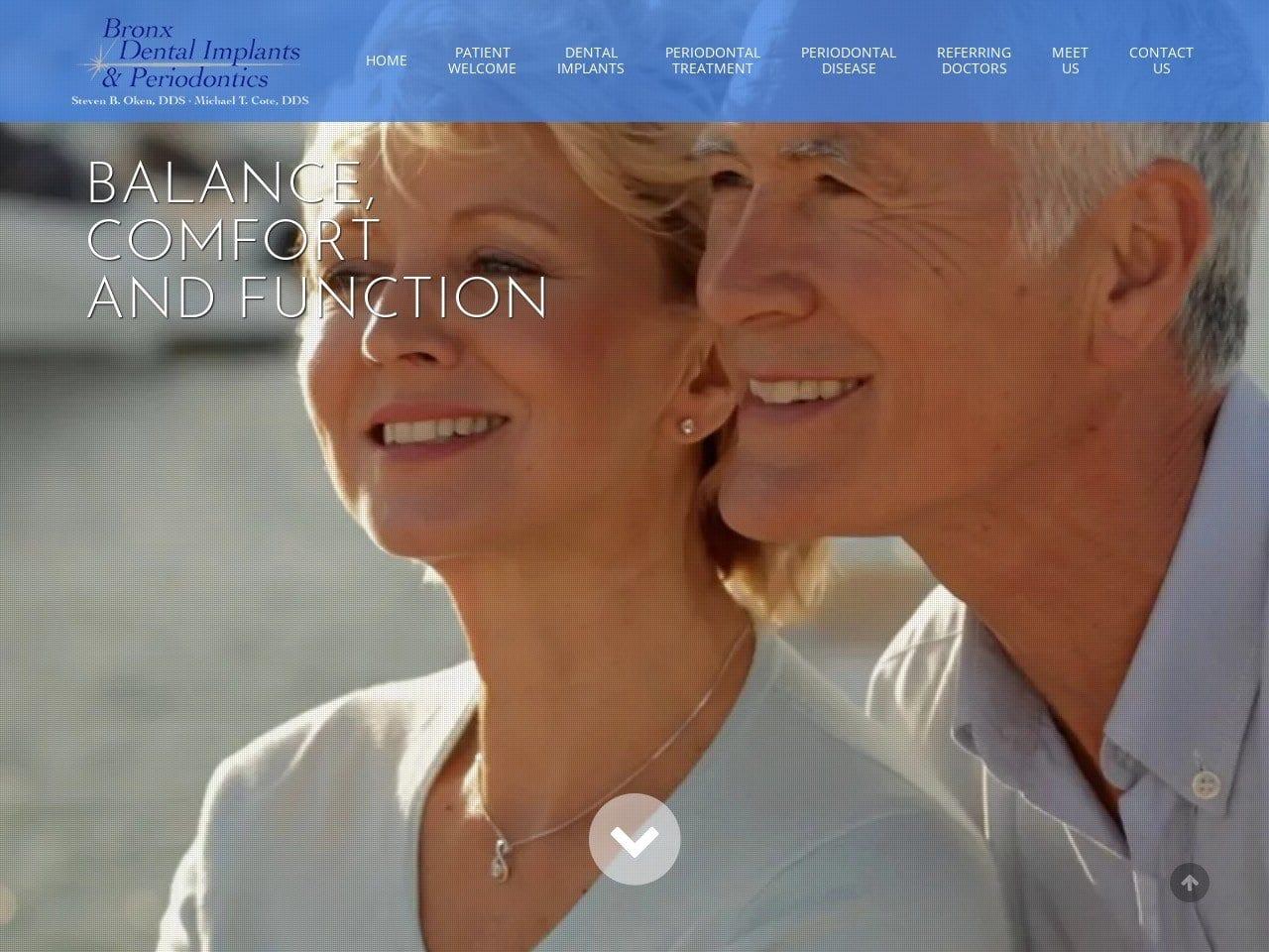 Bronx Dental Implants & Periodontics screenshot
