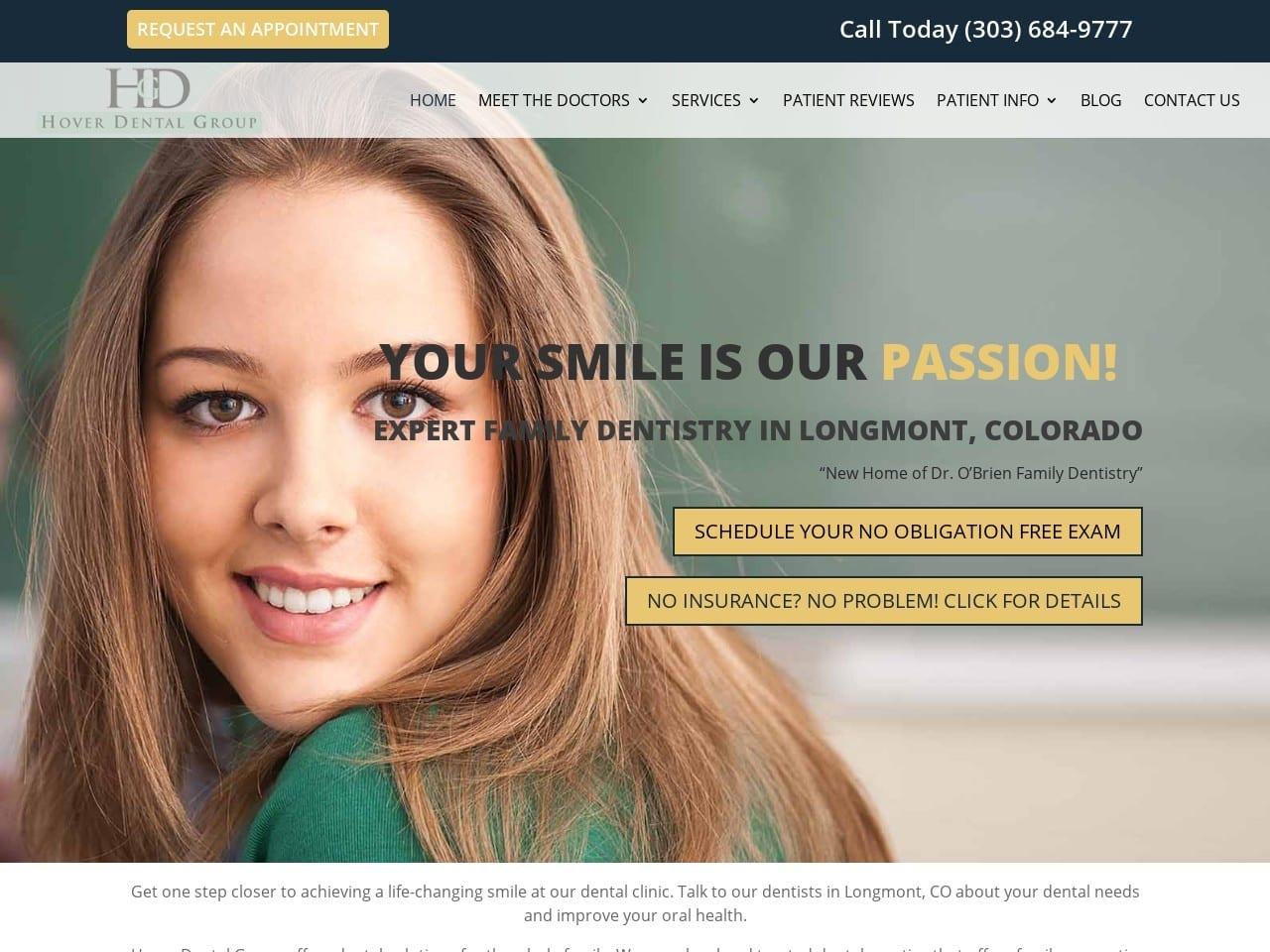 Hover Dental Group screenshot