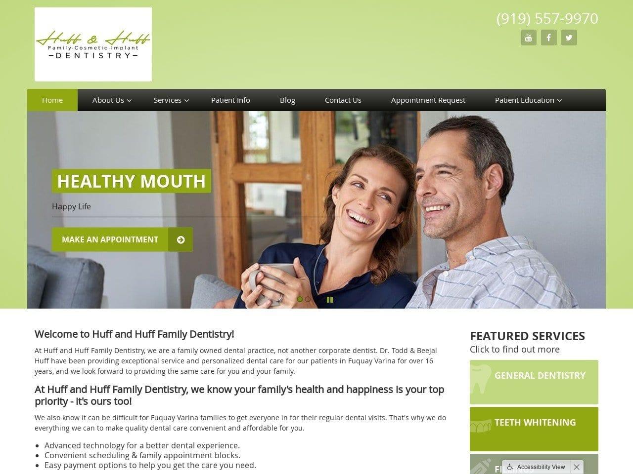Huff & Huff Family Dentistry screenshot