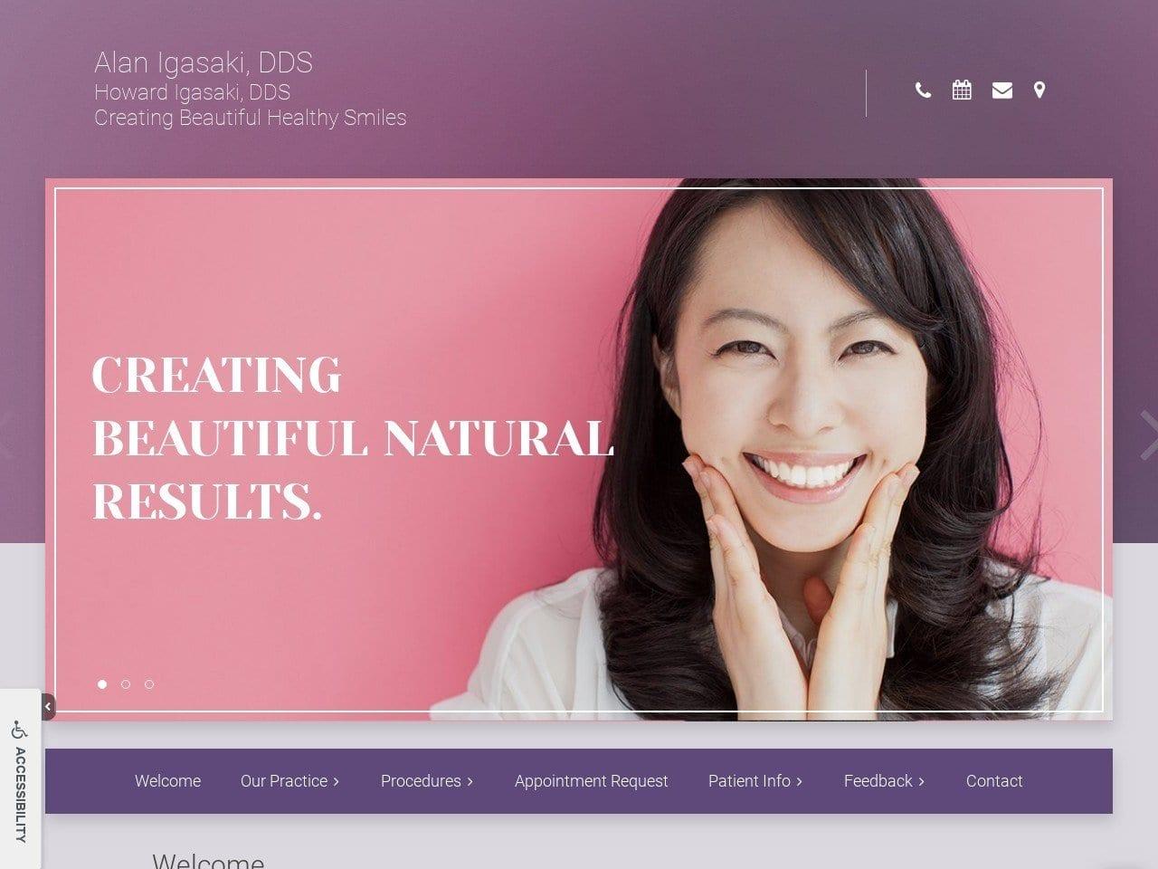 Igasaki Dental screenshot