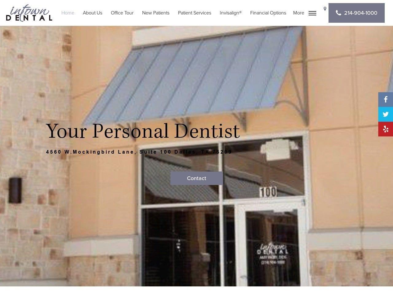 Intown Dental Rigby Amy DDS screenshot