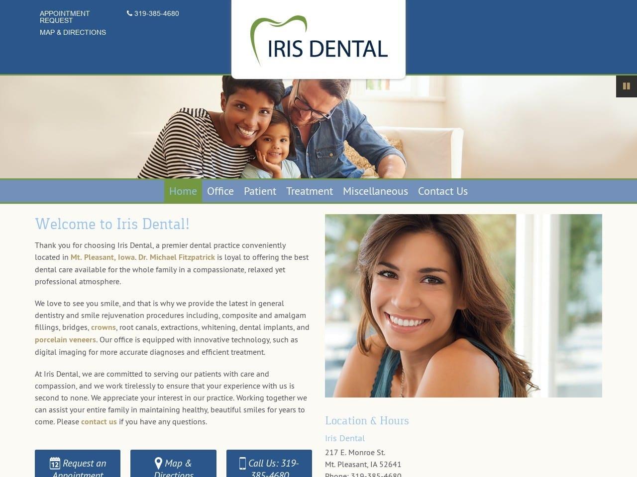 Iris Dental screenshot