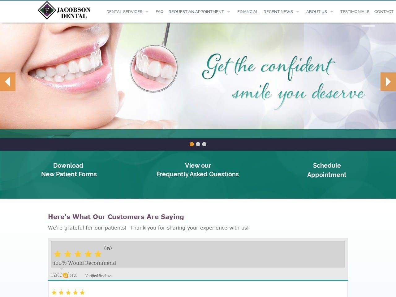 Jacobson Dental Clinic screenshot