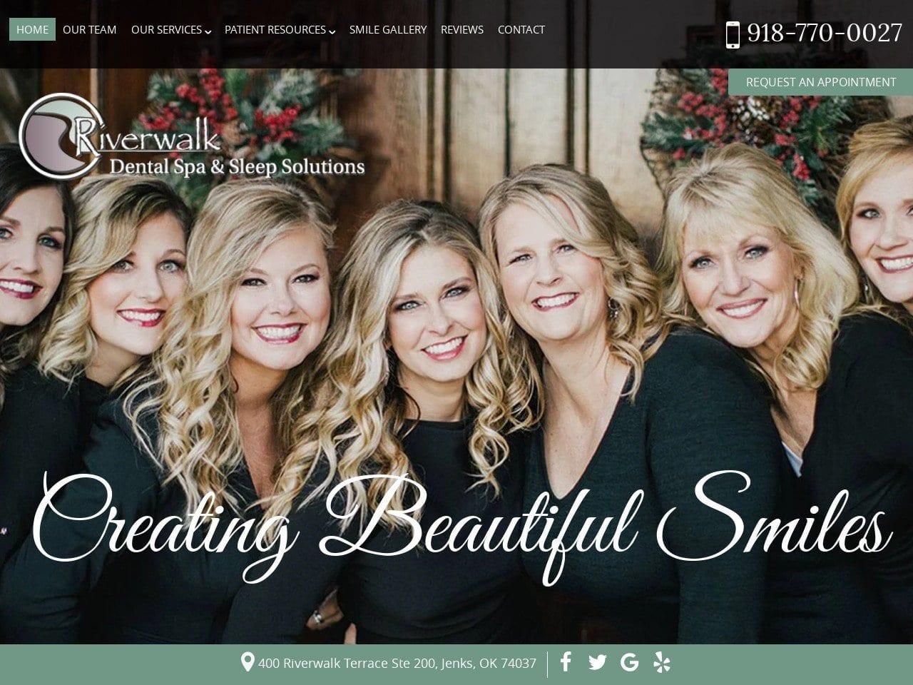 Riverwalk Dental Spa screenshot
