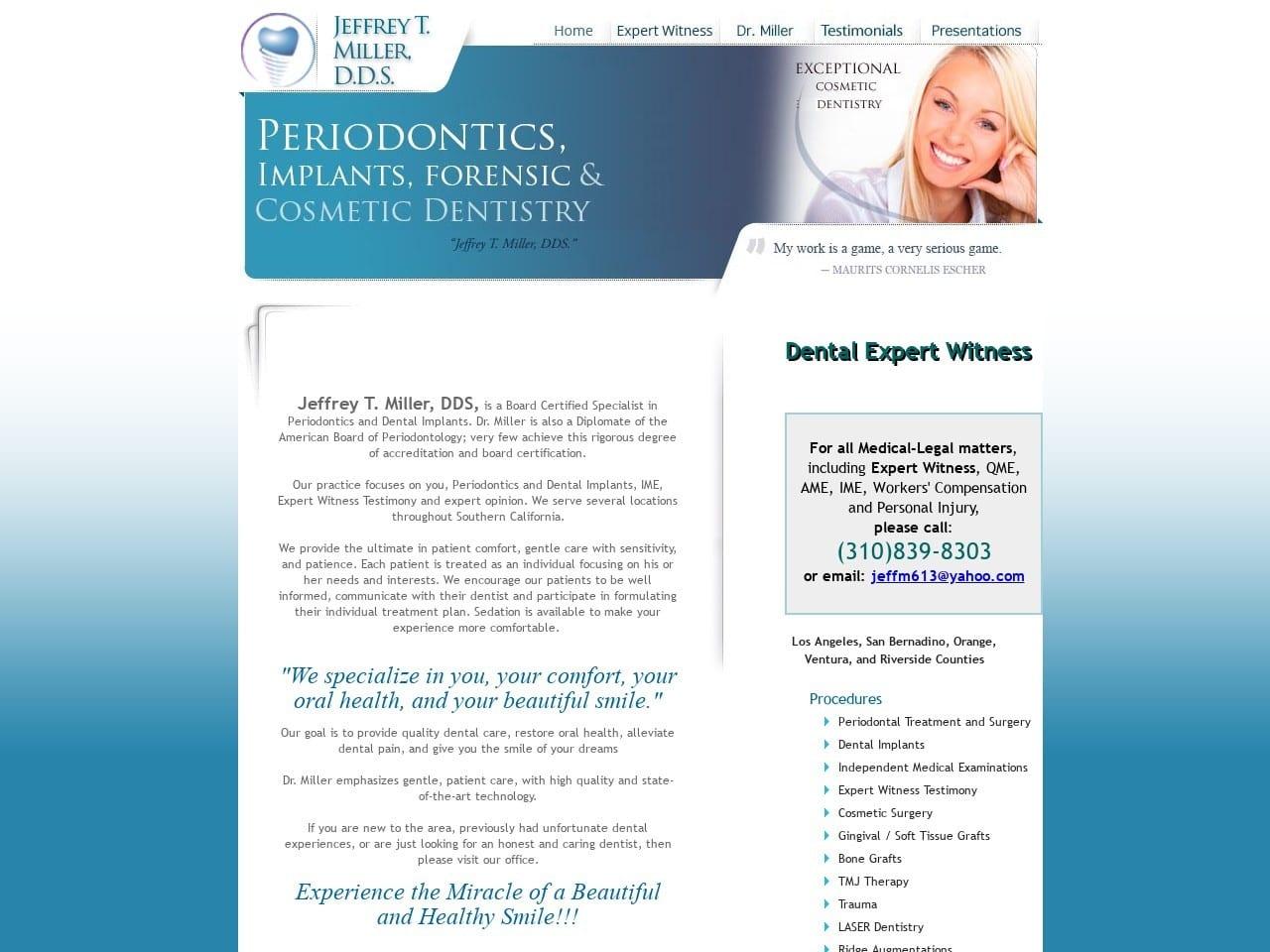 Jeffrey T. Miller DDS
