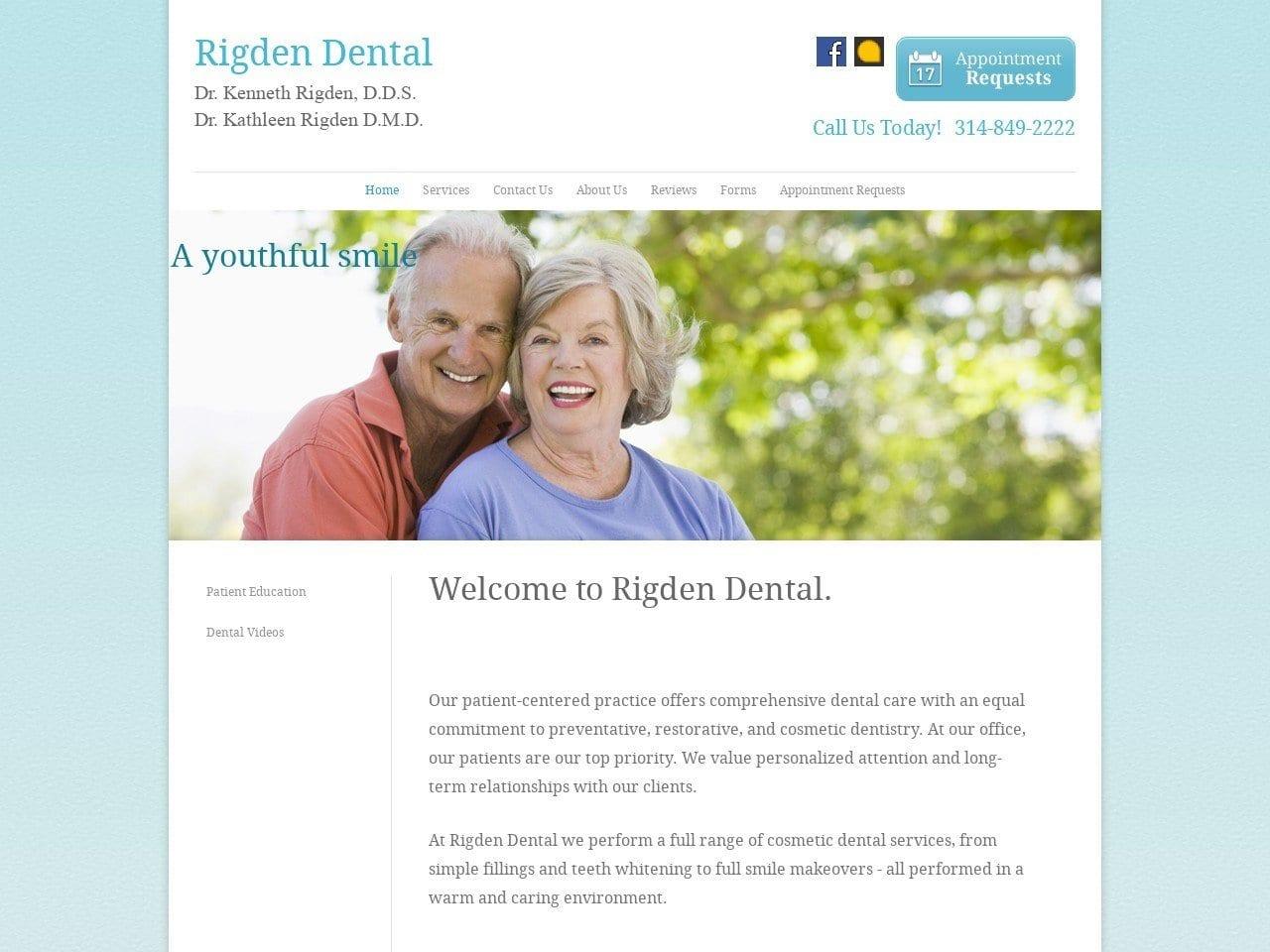 Rigden Dental screenshot