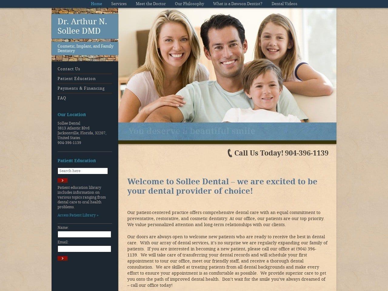 Sollee Dental screenshot