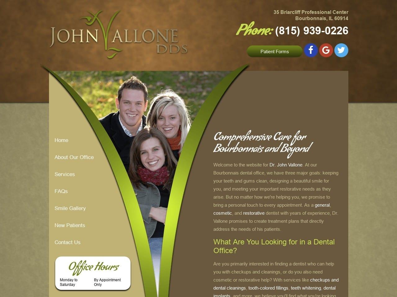 John Vallone DDS screenshot