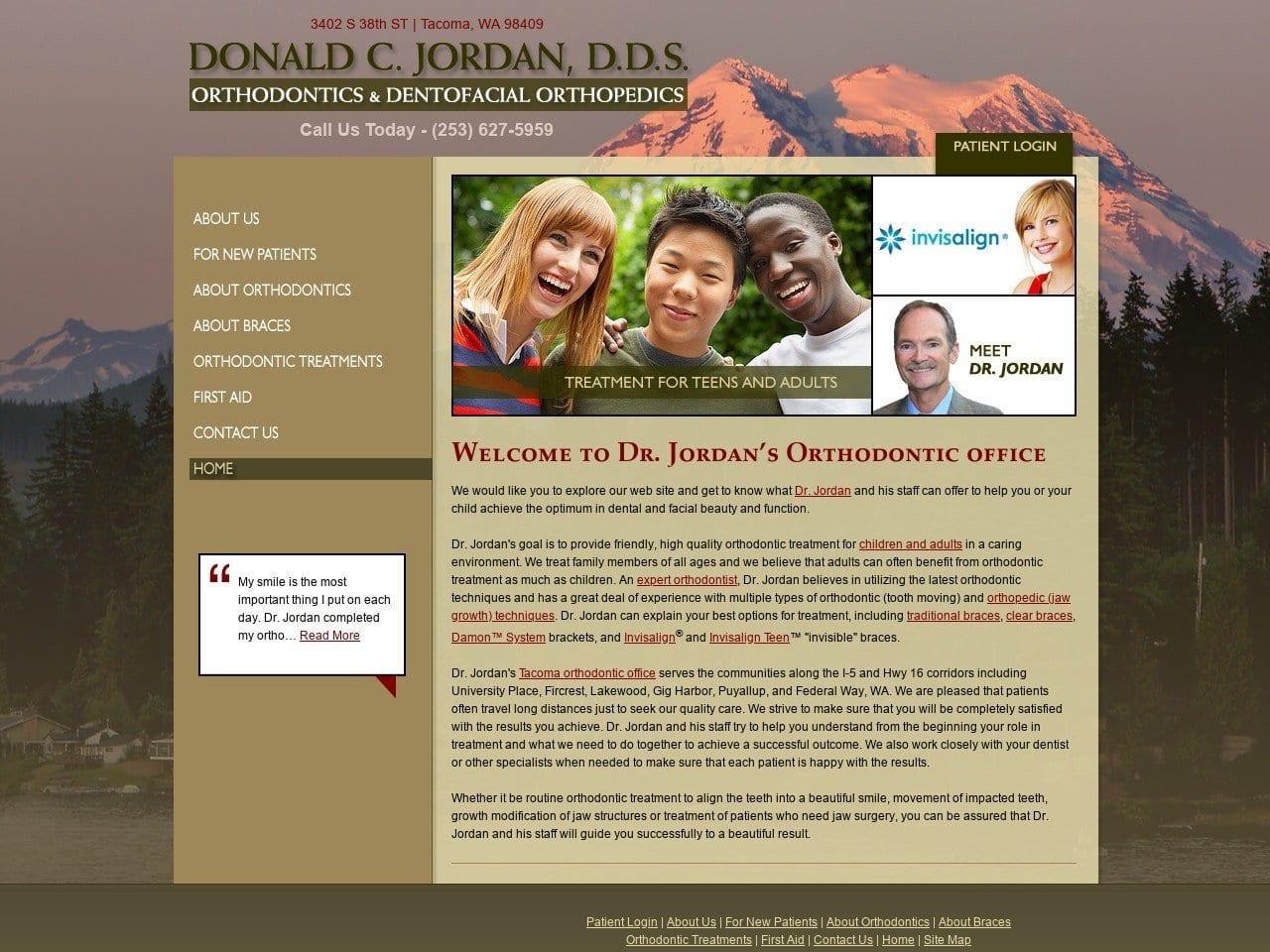 Donald C. Jordan Orthodontics