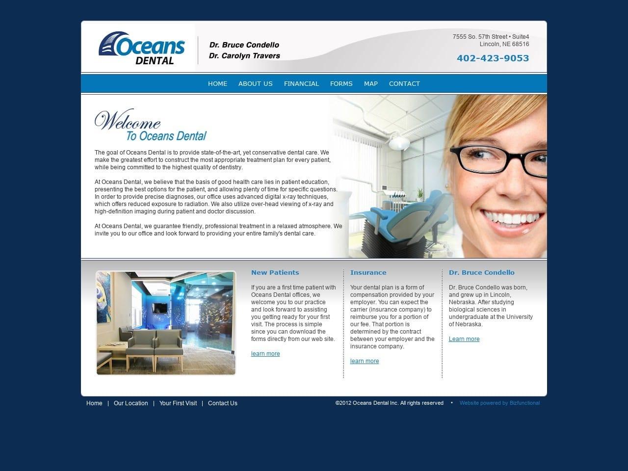 Oceans Dental PC Office Lincoln screenshot