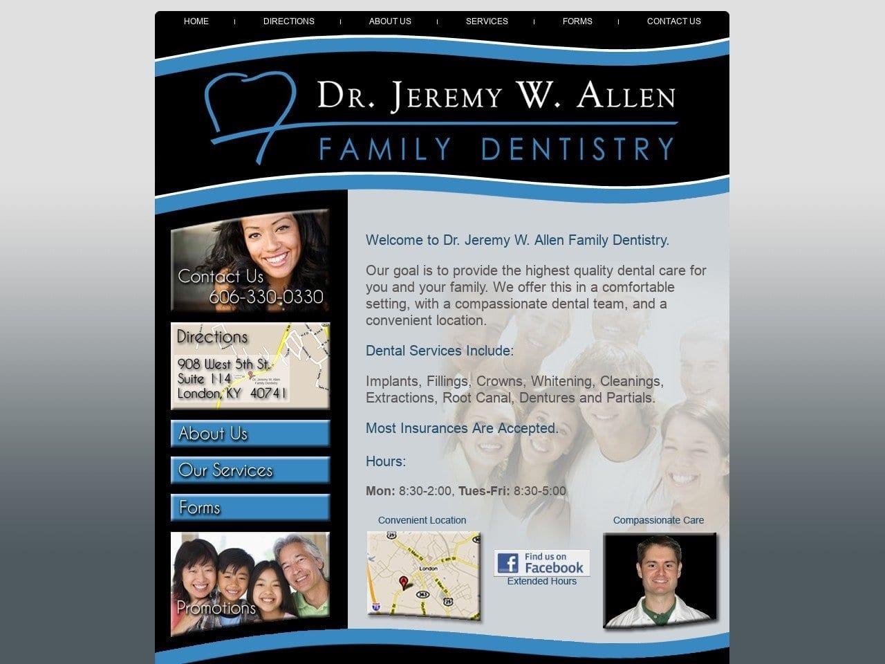 Dr. Jeremy W. Allen Family Dentistry