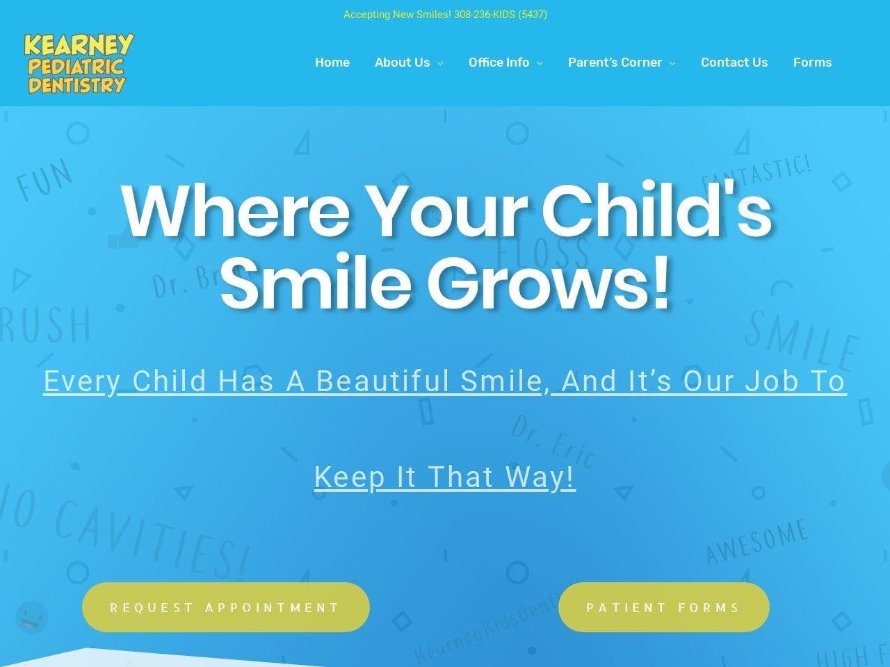 Kearney Pediatric Dentistry screenshot